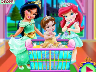 Baby Princess Bedroom - Jogo de Decorar Quarto de Princesa Bebê