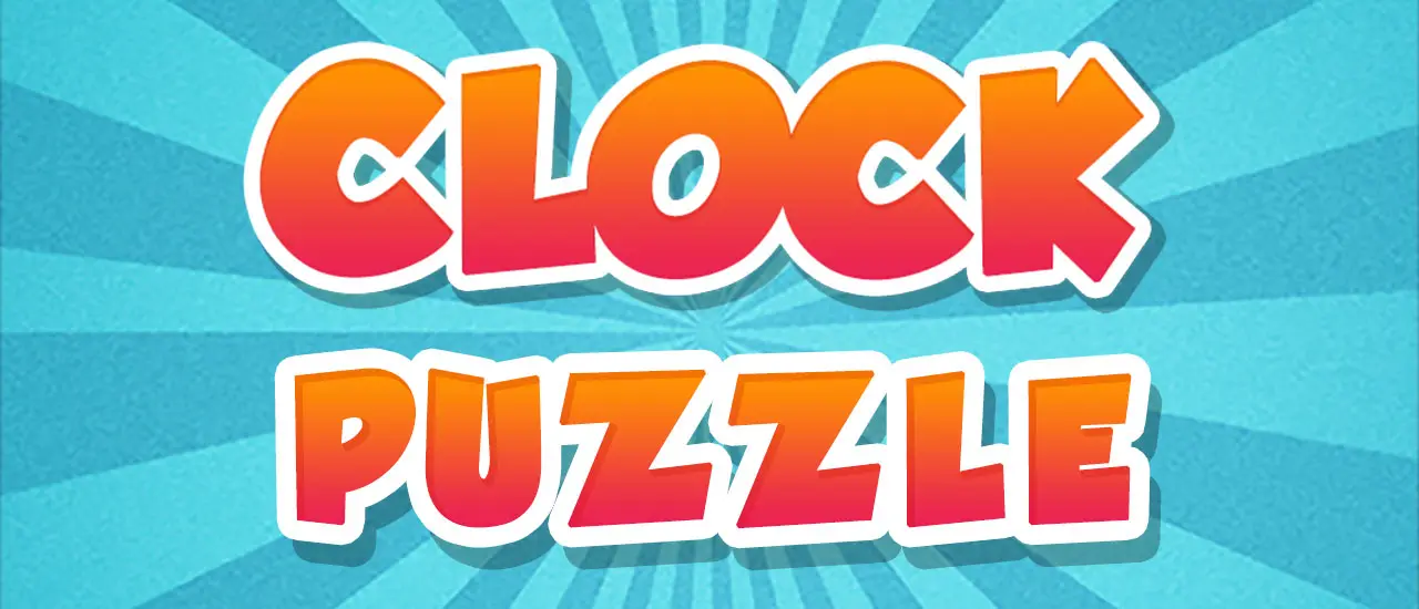 Clock Puzzle for Kids